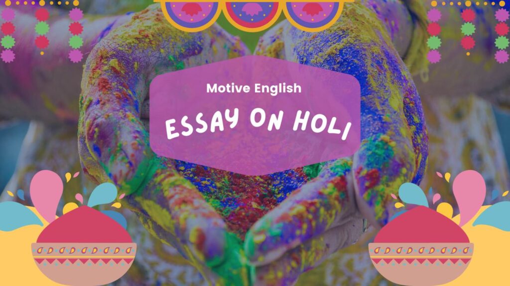 Essay on Holi for students